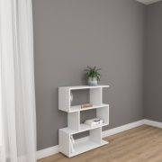 Стеллаж напольный Арт Строй Мебель Varda White, 73x25x89 см, белый