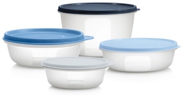 Tupperware набор контейнеров Б49 4 шт, пластик