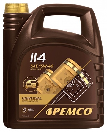 Минеральное PEMCO 114 15W-40 5 л