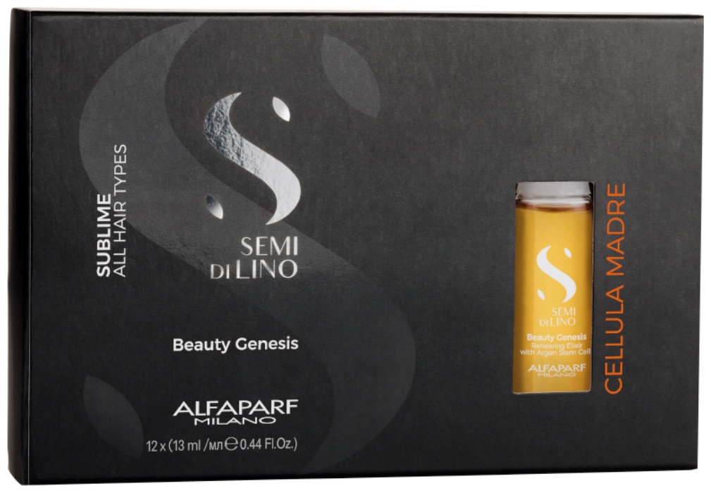 Alfaparf Semi Di Lino Sublime Beauty Genesis лосьон в ампулах 13 мл