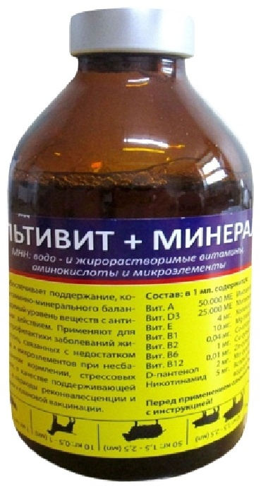 Купить ImmCont Мультивит + Минералы раствор для лечения и профилактики ...