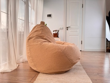 Кресло-мешок Bbag Home XL , чехол букле, бежевый