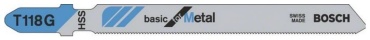 Пилки для лобзика по металлу 3 шт. Bosch Т-118 G 2608631674
