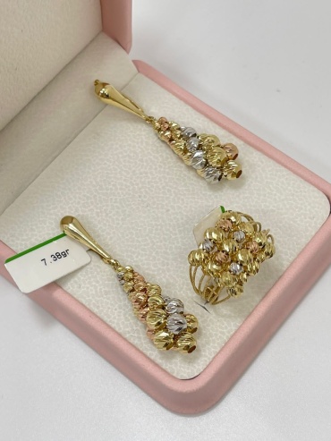 Anel Gold 359677 вес 12.51 г золото, без вставок