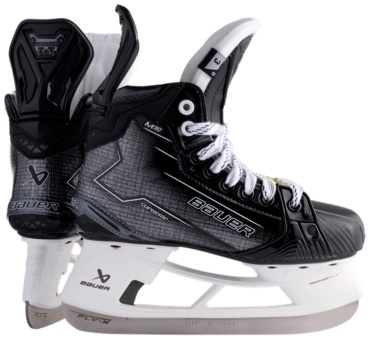 Bauer Коньки S24 SUPREME M50 PRO D хоккейные белый, черный