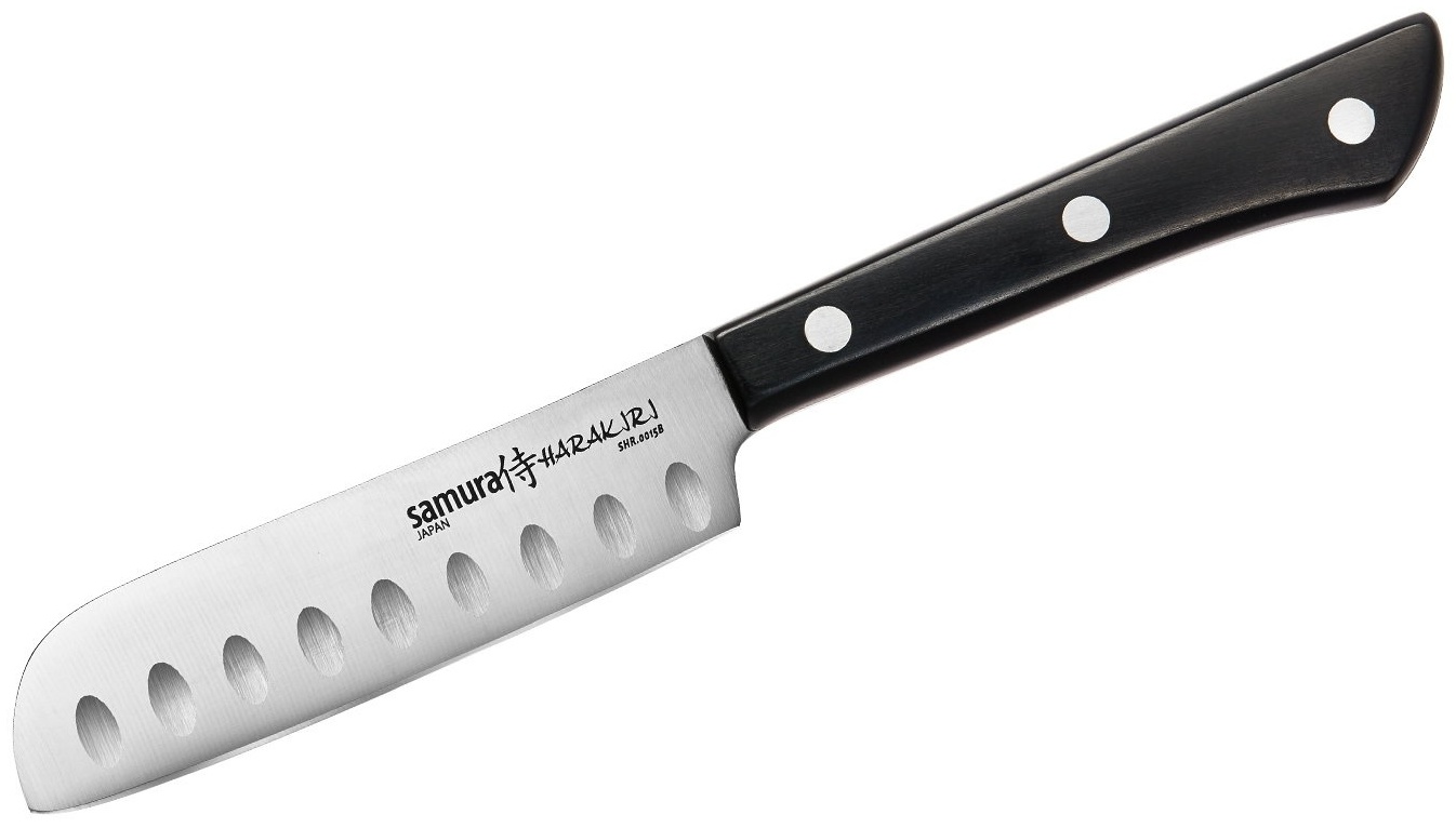 Нож для масла Samura Harakiri SHR-0015B/Y, лезвие: сталь 1 шт