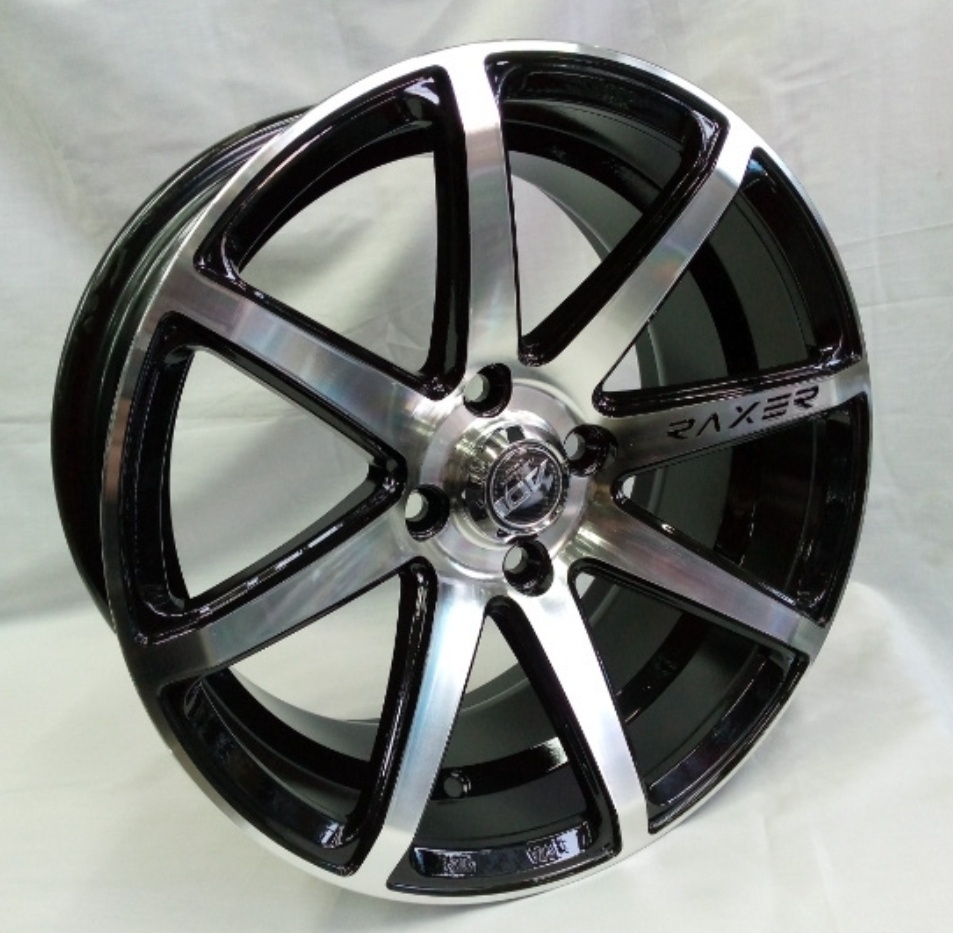 DRS 3733 7x15/4x100 D67.1 ET35 черный, серебристый