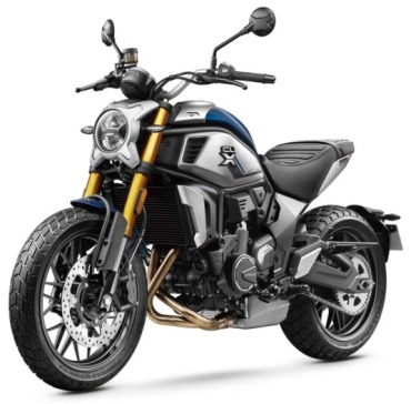 Мотоцикл CF Moto 700CL-X Heritage черный, синий
