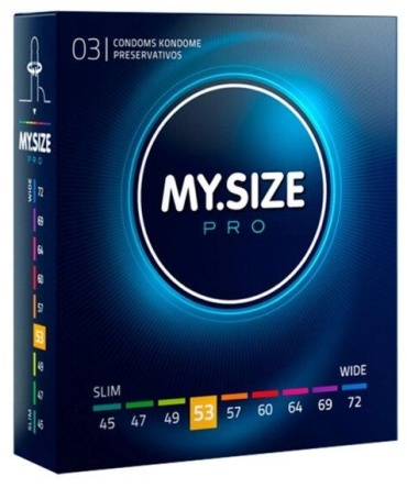 Презервативы MY.SIZE 1452VY 3 шт