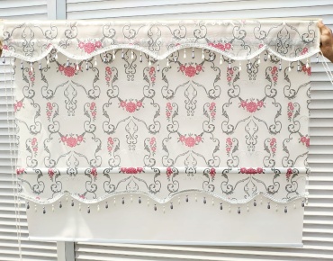 Home Textile Flowers100 розовый, белый 150 см