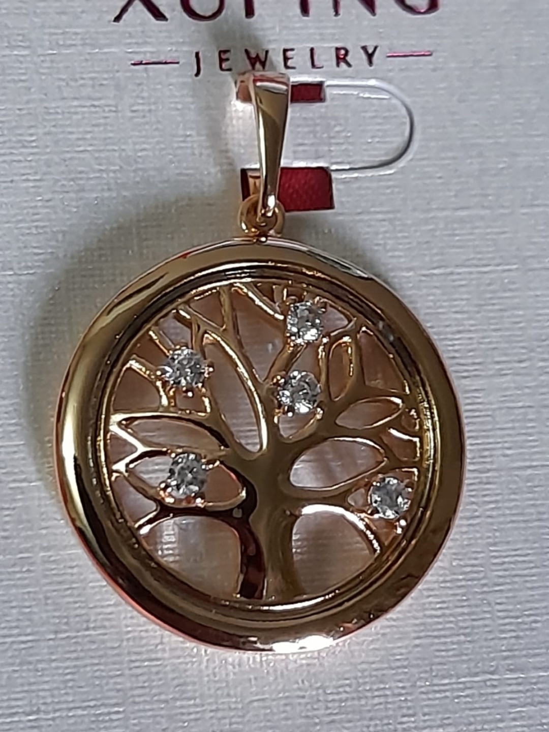 Подвеска Xuping Jewelry N медицинская сталь, фианит