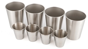 CLS Camping Cup Set 8p серебристый 8 предметов