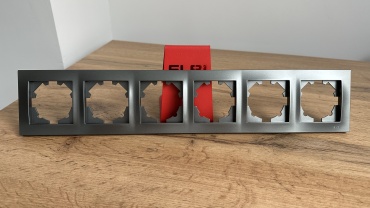 Elbi Vega рамка 6-я 510011100252 графит, графит