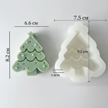 Mold Store Молд силиконовый Елка MR916240 силикон