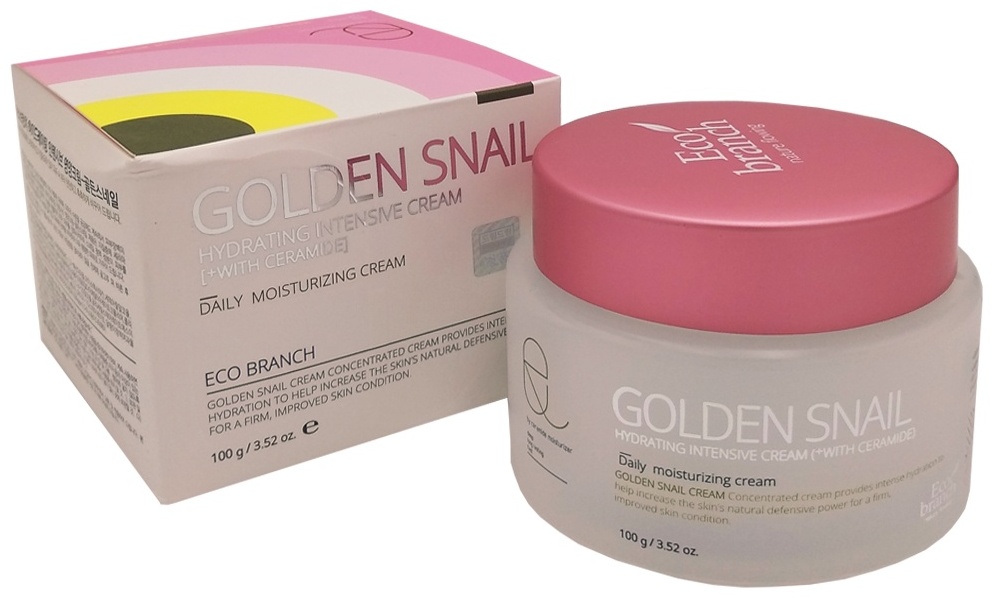Купить Eco branch крем Golden snail Hydrating Intensive Cream для лица ...