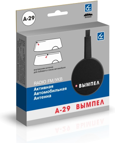 ОРИОН антенна Вымпел А-29 черный