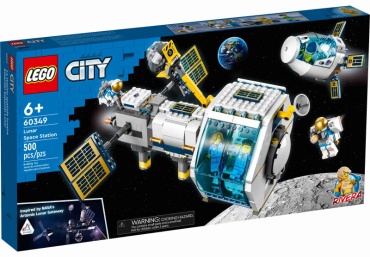 Конструктор LEGO City Город Лунная космическая станция 60349, деталей 500 шт