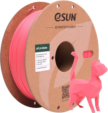 ESUN ePLA-Matte 1.75 мм 1 кг красный