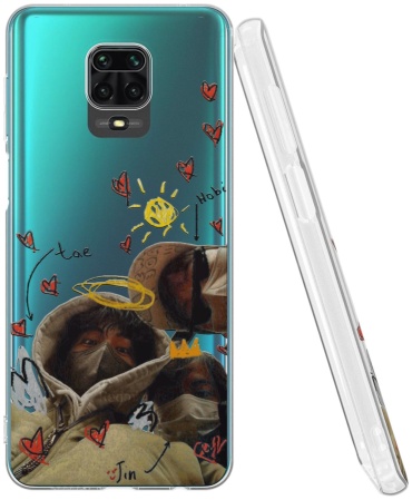Чехол Mcover для Xiaomi Redmi Note 9 Pro, Redmi Note 9s рисунок
