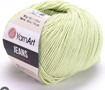 Моток YarnArt Jeans 11 Салатовый 160 м 50 г