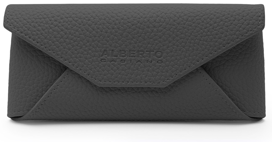 Жесткий футляр Alberto Casiano искусственная кожа, 7 x 17 см черный