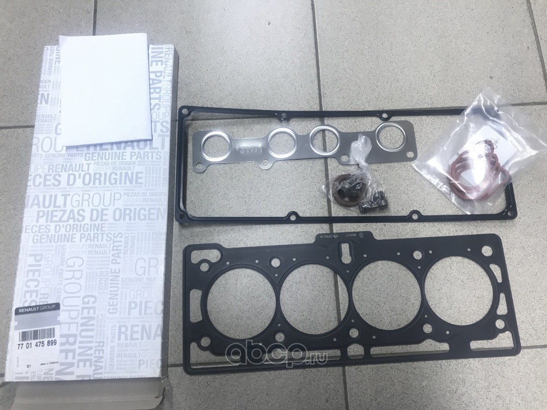 Renault ремкомплект двигателя 7701475899