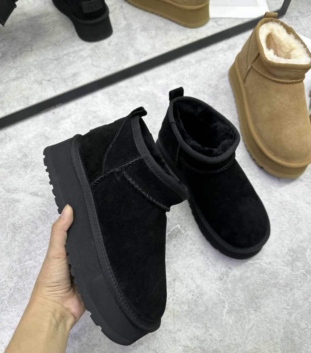 Угги FASHION черный