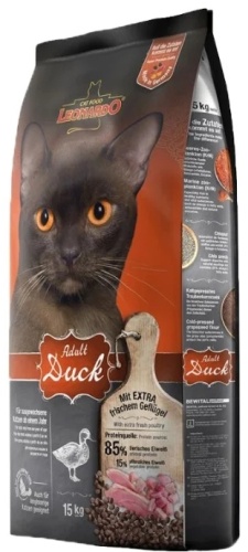 Leonardo Adult Duck&Rice при чувствительном пищеварении утка, рис 15 кг
