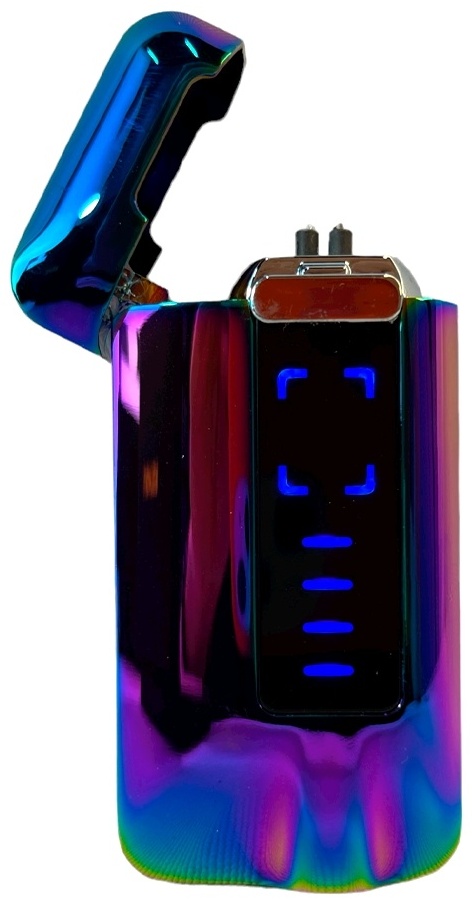 Lighter электронная зажигалка 515-6, металлический сплав
