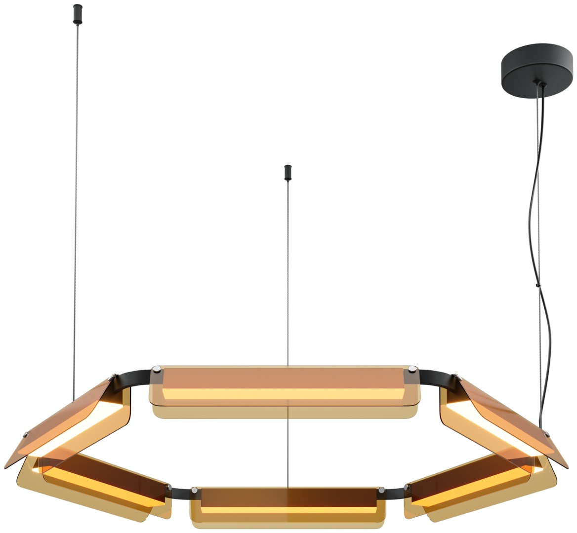 Люстра подвесная SVET KZ LED, кол-во ламп: 1 шт