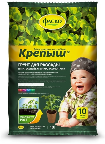 Грунт ФАСКО Крепыш набор 2 шт 10 л