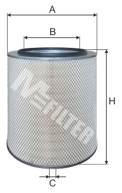 MFILTER Воздушный Фильтр A870