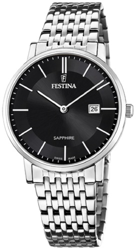 Кварцевые Festina F20018/3 нержавеющая сталь