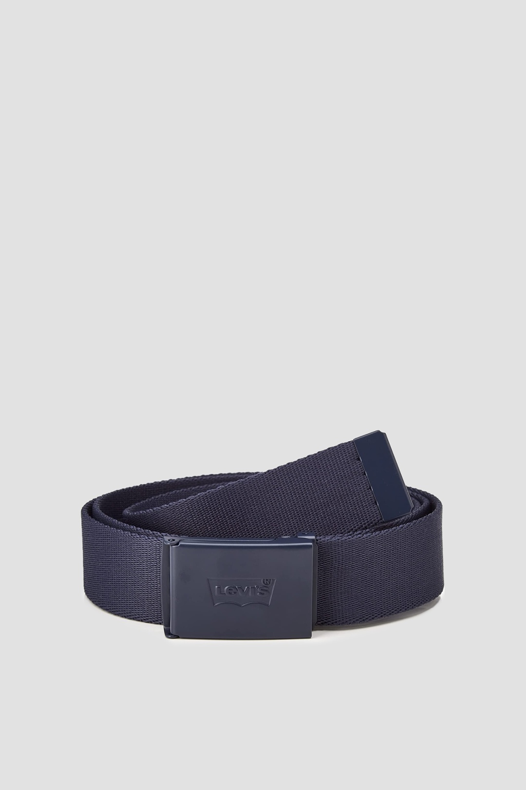 Ремень Levi's текстиль 110 см синий
