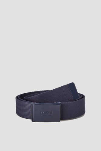 Ремень Levi's текстиль 110 см синий