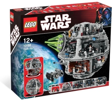 Конструктор LEGO Звезда смерти 10188, деталей 3803 шт