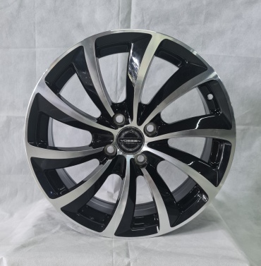 Vossen 366 6.5x16/4x100 D73.1 ET38 4 диска черный, серебристый