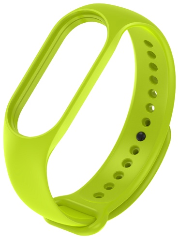 Ремешок MindStore для Xiaomi Mi Band 5, Mi Band 6, Mi Band 7 светло-зеленый
