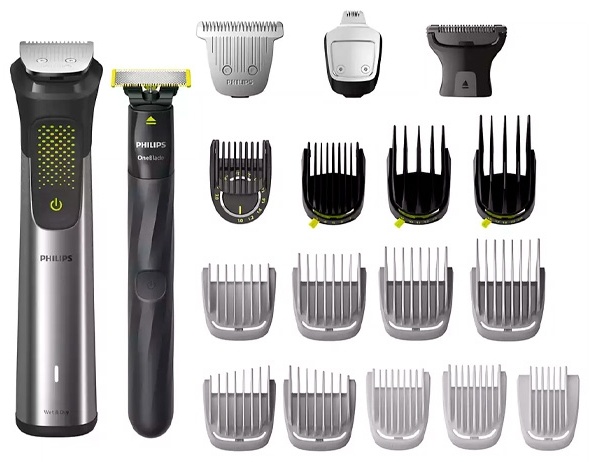 Philips триммер MG9553/15 черный, серебряный
