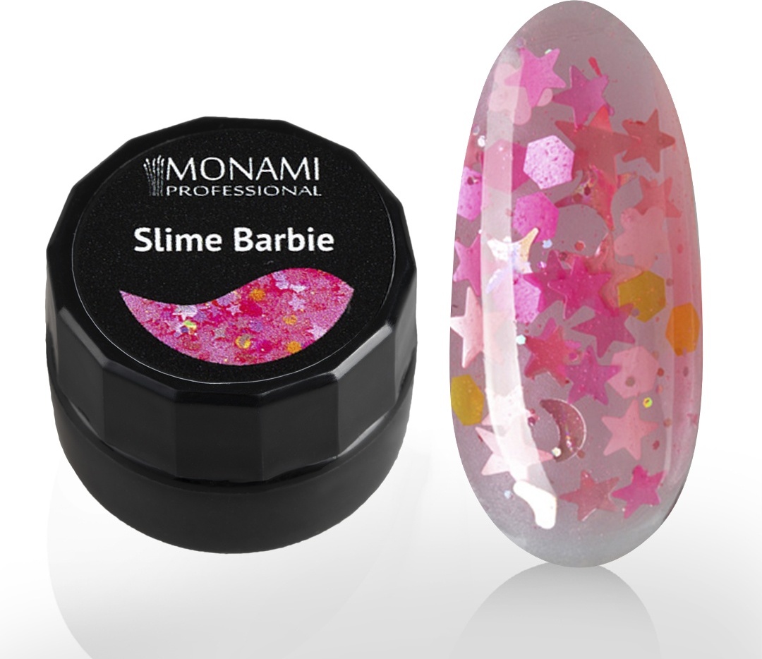 Monami гель для дизайна Slime Barbie 5 г