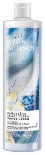 Avon Senses Приятный бархатный латте крем-гель 500 мл