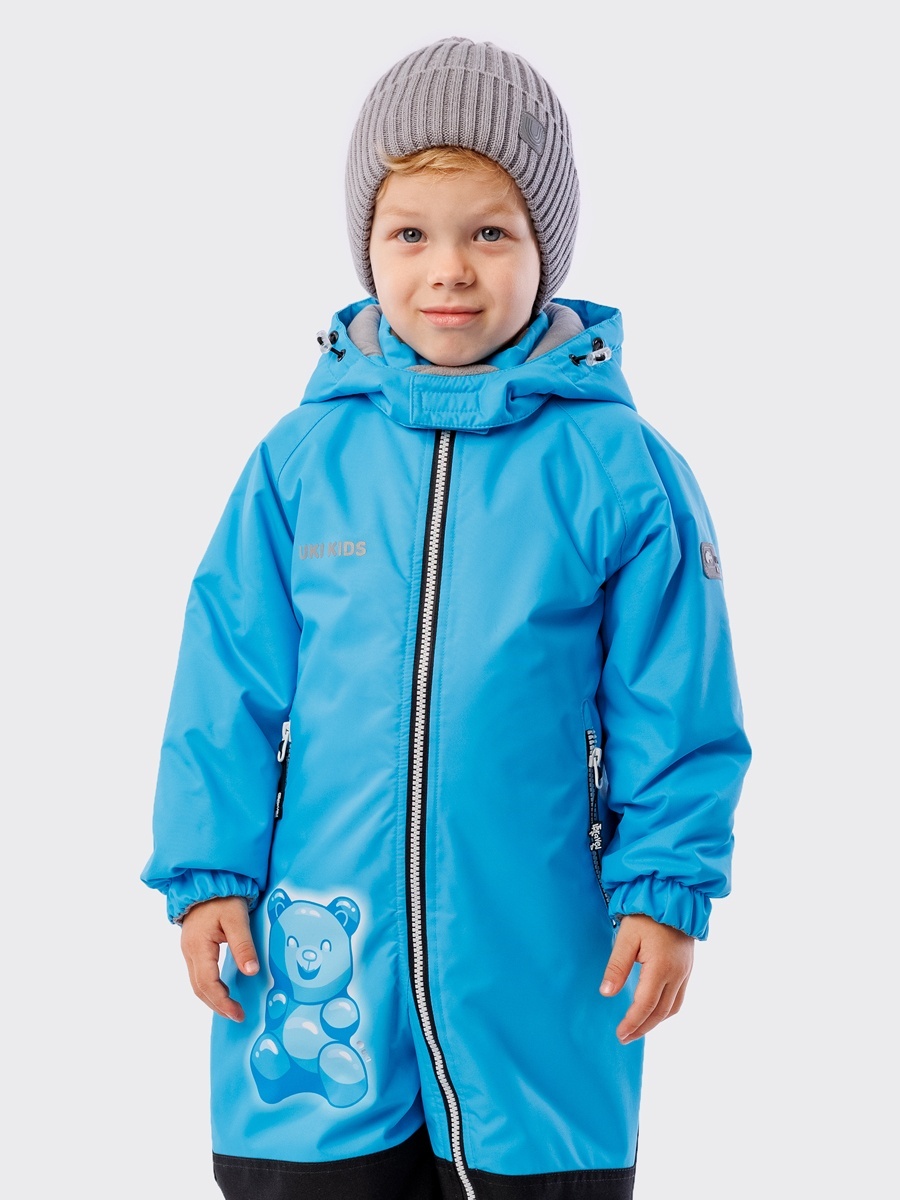 Комбинезон Uki kids черный, голубой