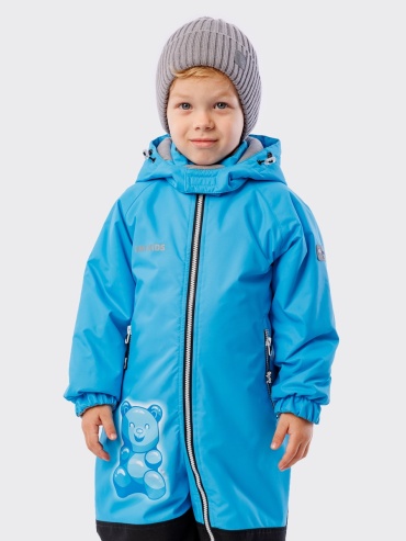 Комбинезон Uki kids черный, голубой