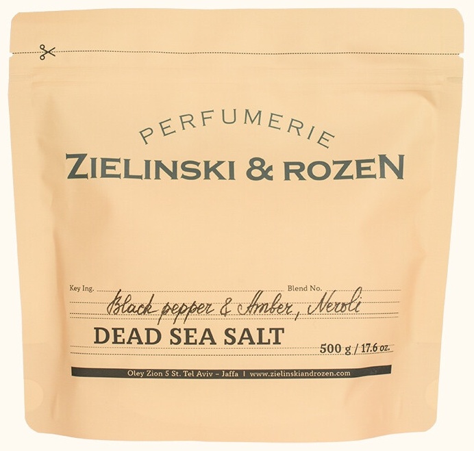 Zielinski & Rozen Black Pepper Amber морская соль 500 г