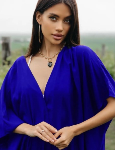 Туника Samir Shop синий, графит