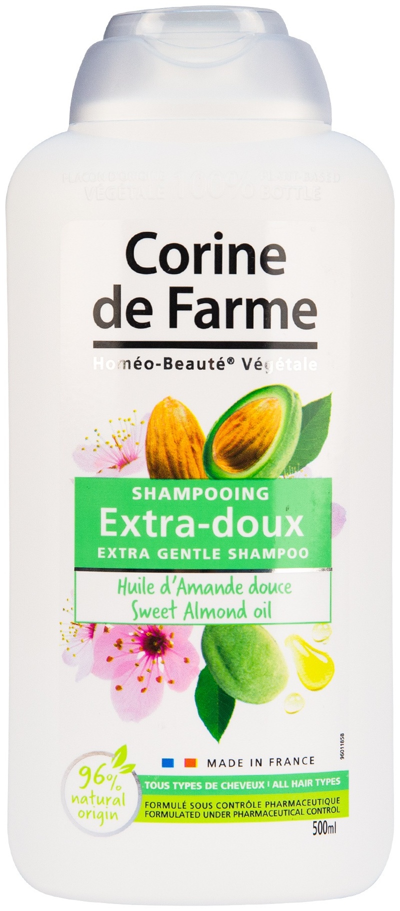 Shampooing Extra-Doux à l'Huile d'Amande Douce* 500ml