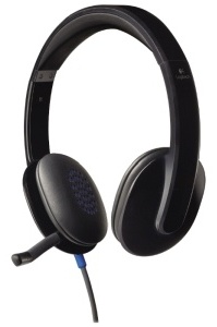 Наушники Logitech USB Headset H540 черный