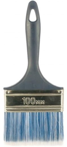 Кисть плоская (КП) ЗУБР 100 мм, 1 шт. арт.Аква-Мастер 4-01013-100