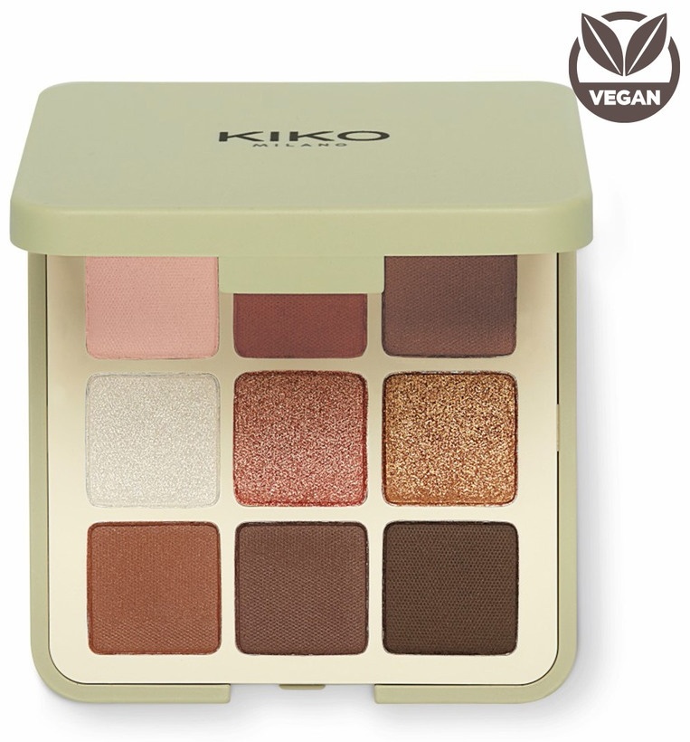 KIKO тени прессованные Green Me 101 COOL SPICE