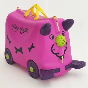 Чемодан Trunki 0101032037/001 пластик, текстиль 18 л розовый